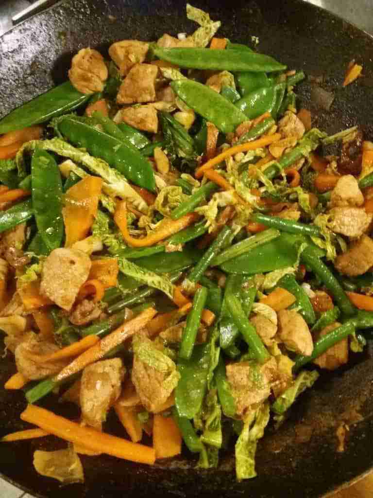 A healthy lockdown recipe, creole stir fry