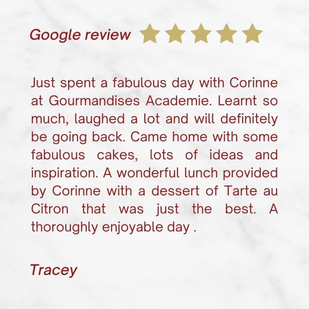 review of a patisserie class at cooking school gourmandises academie cambridge